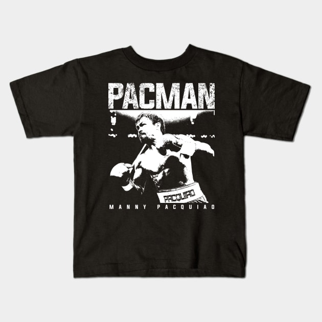 Pacman Pacquiao Kids T-Shirt by lockdownmnl09